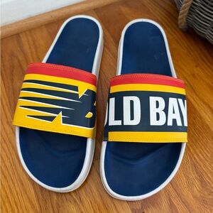 Limited Edition New Balance Old Bay Slides